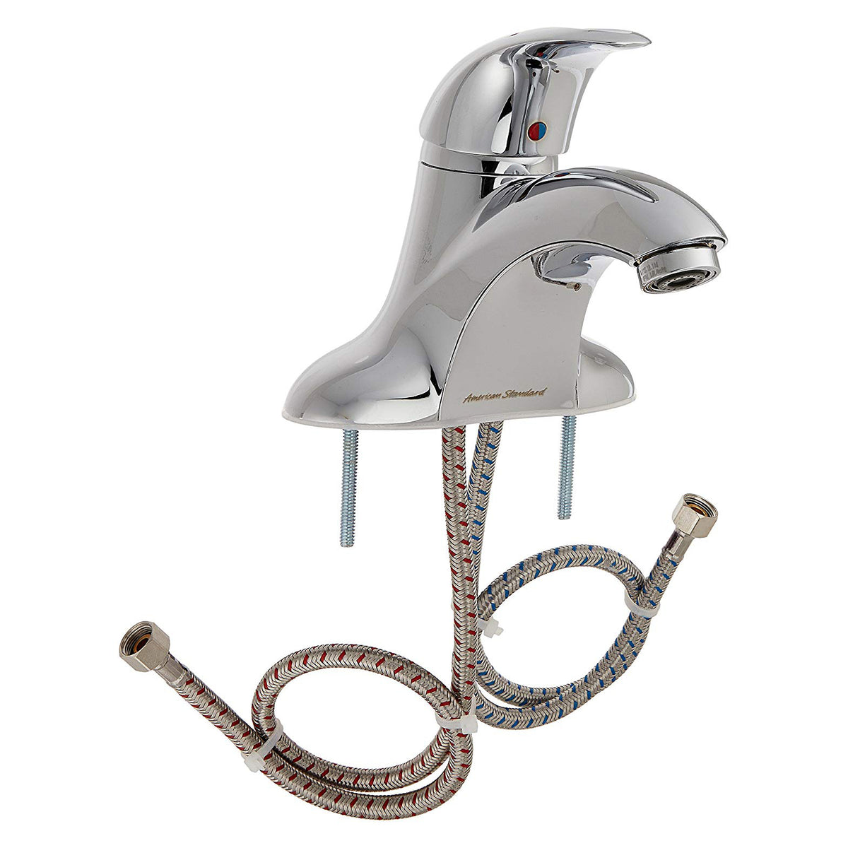 Reliant 3 4" Centerset Lav Fct in Chrome, No Drain/Pop-Up Hole