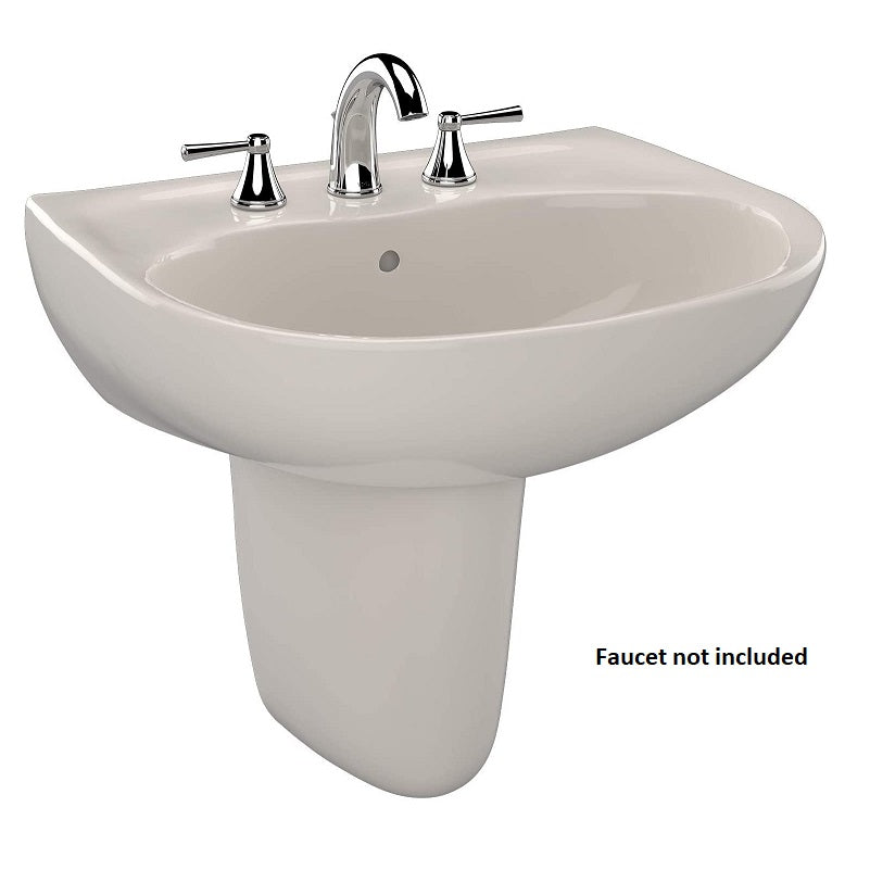 Supreme 22x19" Wall Mount Lav Sink in Sedona Beige w/8" Fct Holes