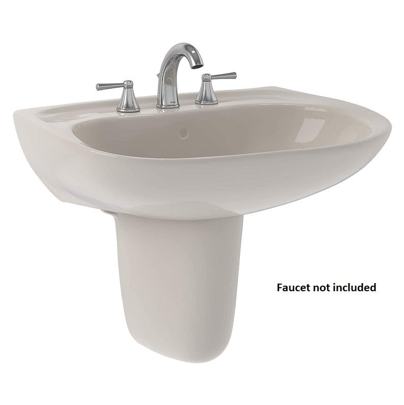 Prominence 26x21"Wall Mount Lav Sink in Sedona Beige w/4" Fct Holes