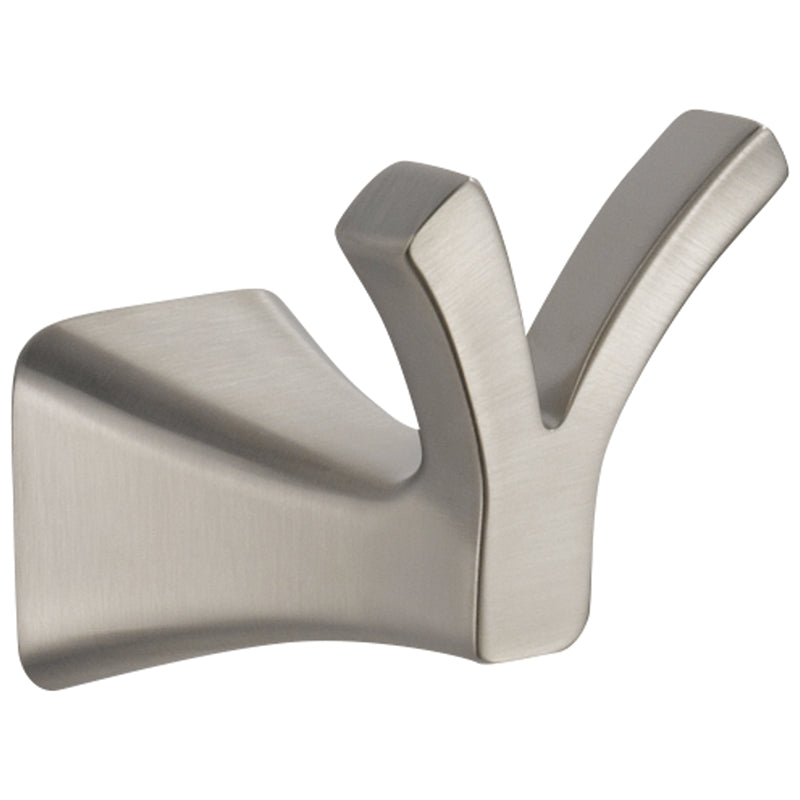 Tesla Double Robe Hook in Stainless Steel