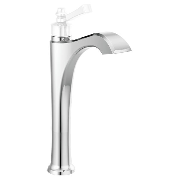 Dorval Single Lever Handle Vessel Faucet in Chrome