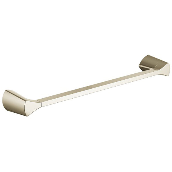 Zura 18" Towel Bar in Polished Nickel
