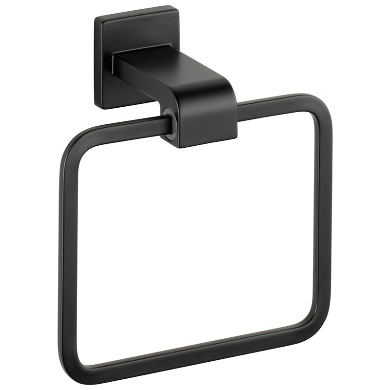 Ara 7-1/16" Towel Ring in Matte Black