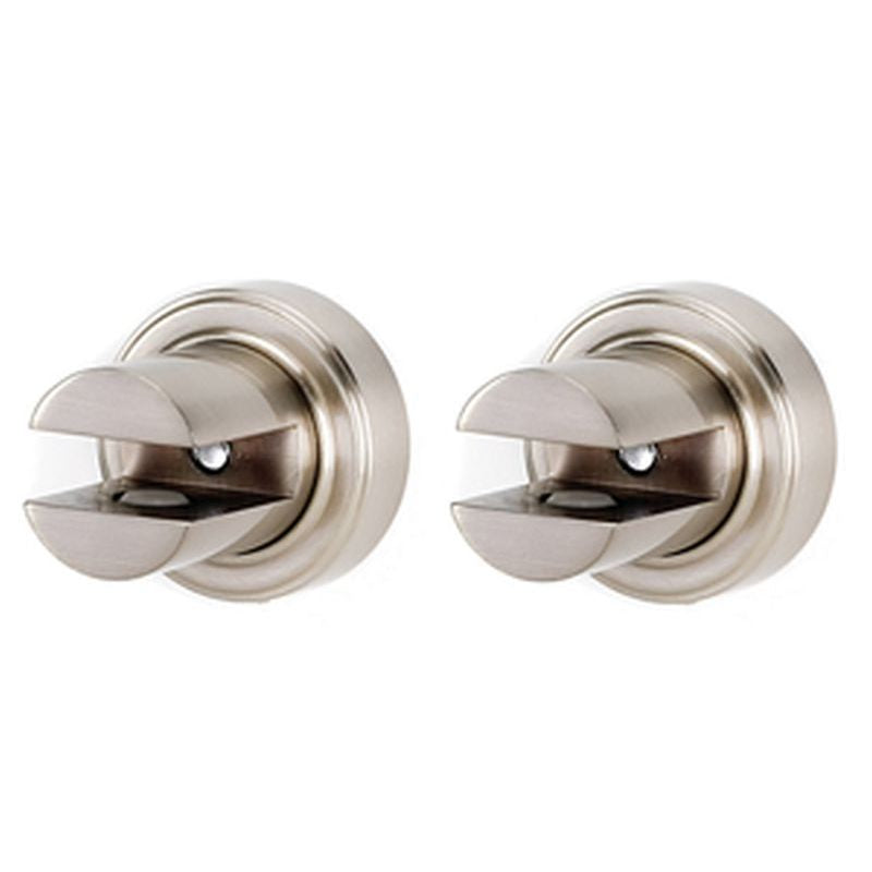 Infinity Shelf Brackets in Satin Nickel