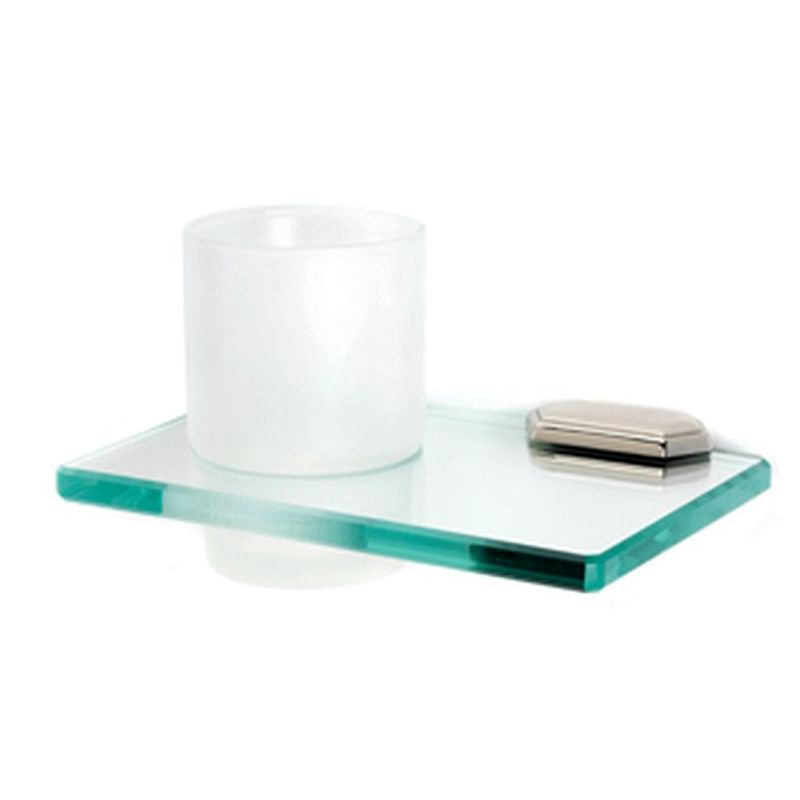 Nicole Tumbler Holder w/Tumbler in Polished Nickel