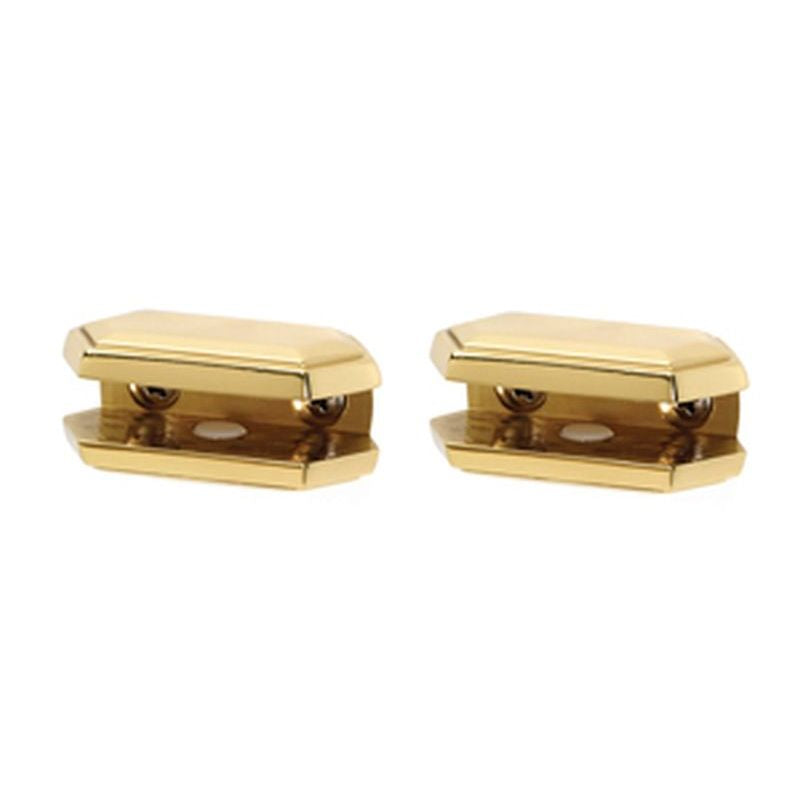 Nicole Shelf Brackets in Polished Brass