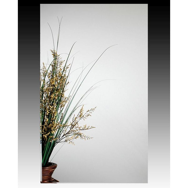 Series 1000 Mirror Rectangle Plain Glass Cabinet 15x25x5 w/White Cabinet Body