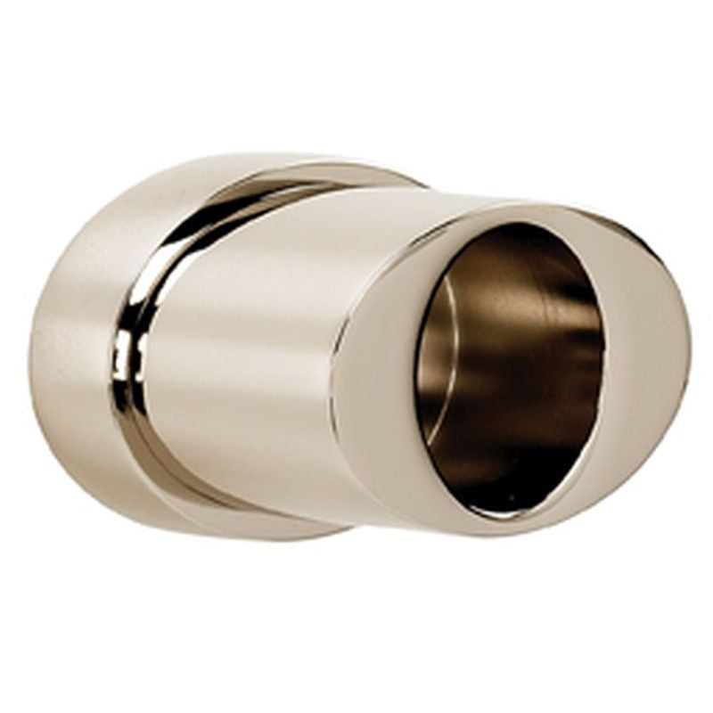 Contemporary III Shower Rod Brackets in Satin Nickel