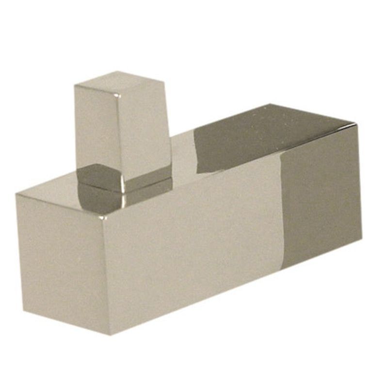 Spa 2 Single Robe Hook in Polished Nickel