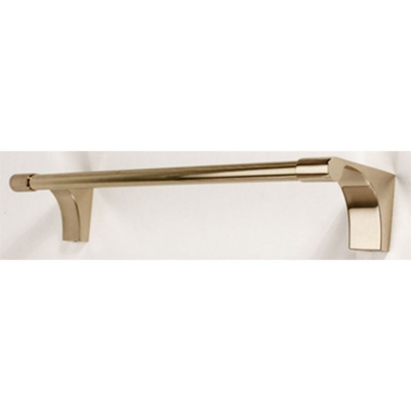 Luna 12" Towel Bar in Polished Brass