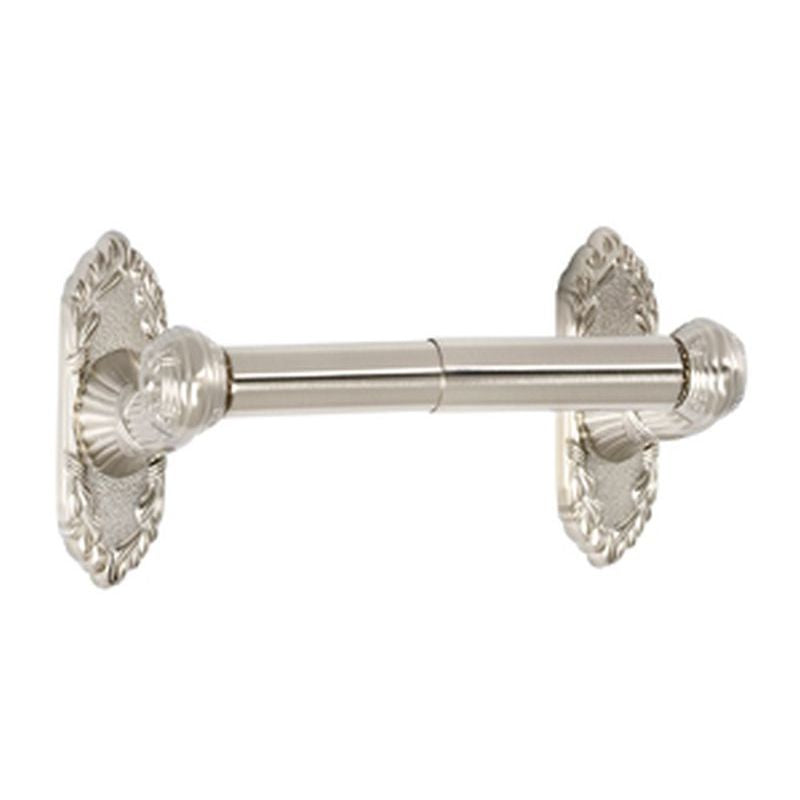 Ribbon & Reed Toilet Paper Holder in Satin Nickel
