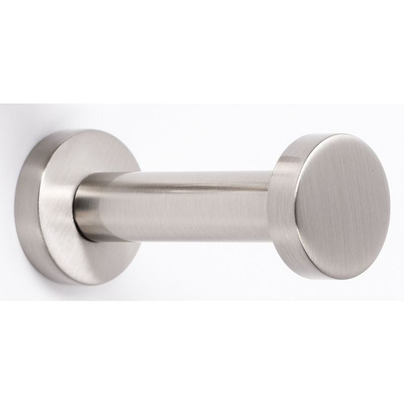 Euro 3" Robe Hook in Satin Nickel
