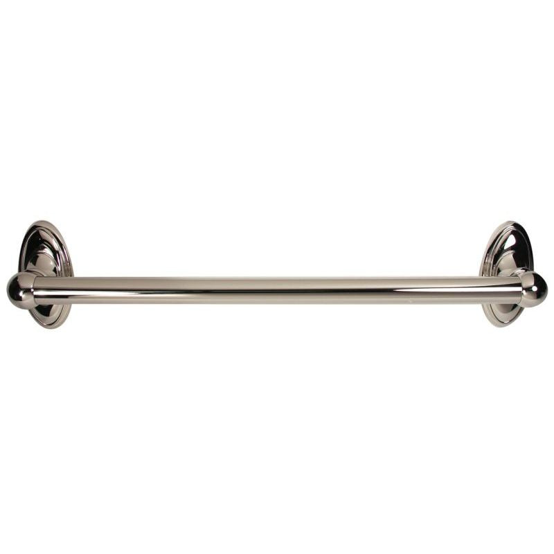 Traditional 18x1 Grab Bar in Polished Nickel