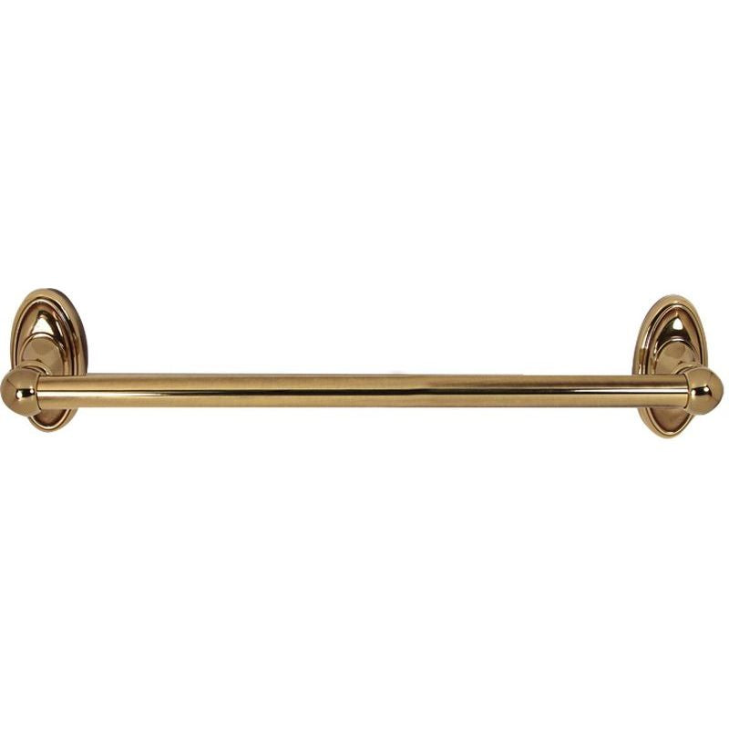 Classic Traditional 12" Towel Bar in Polished Antique
