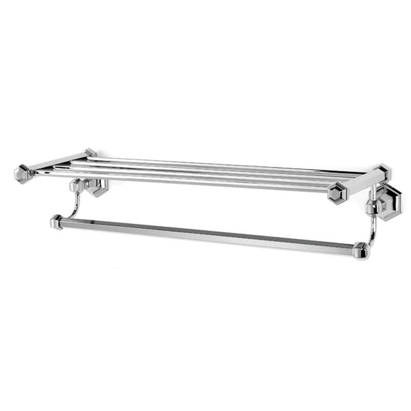 Nicole 24" Towel Rack in Polished Chrome