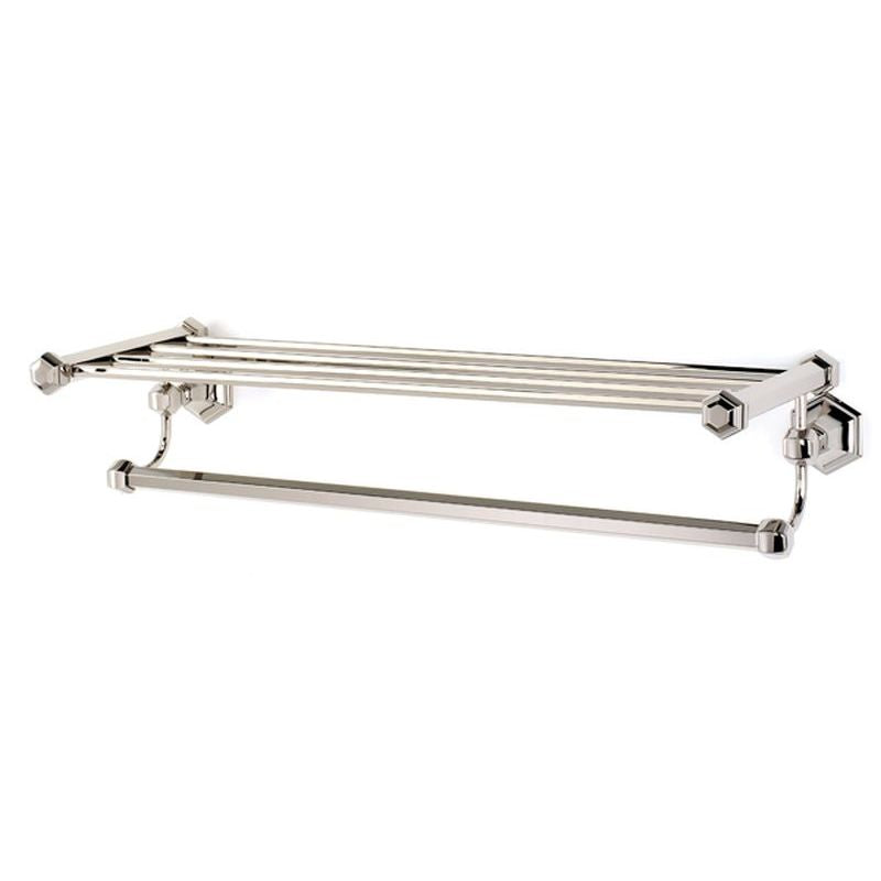 Nicole 24" Towel Rack in Polished Nickel