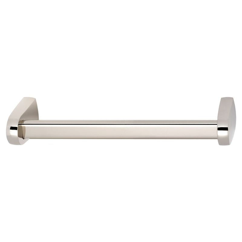 Euro 12" Towel Bar in Polished Nickel