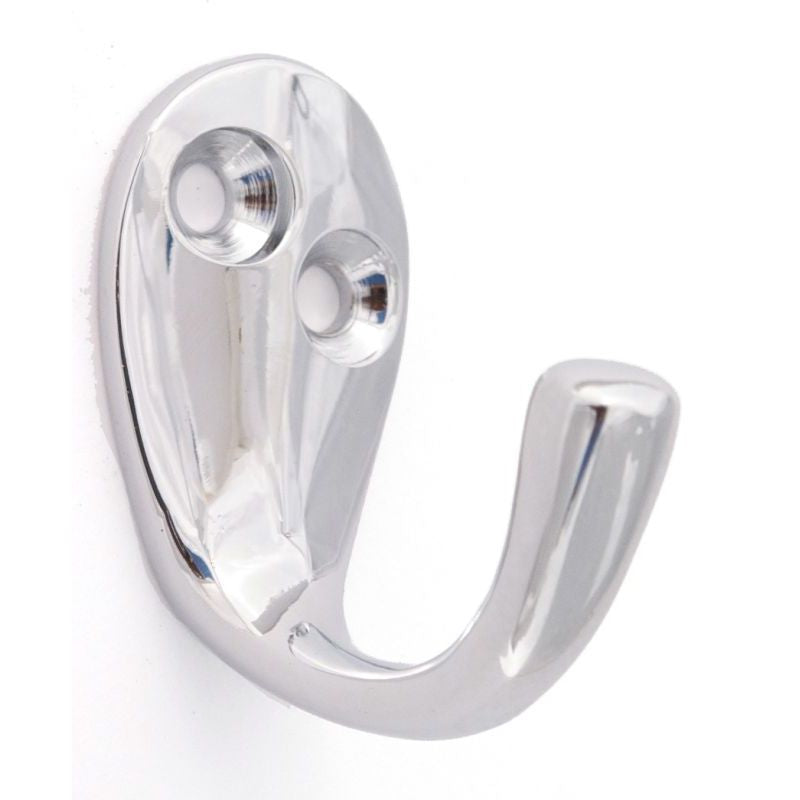 1-3/8" Robe Hook in Polished Chrome