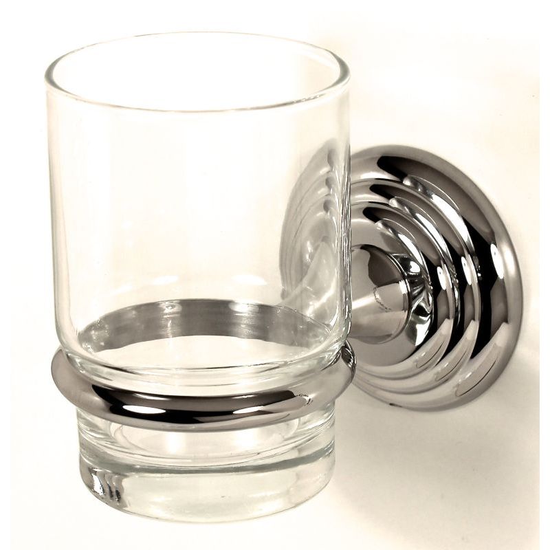 Embassy Tumbler Holder w/Tumbler in Polished Chrome
