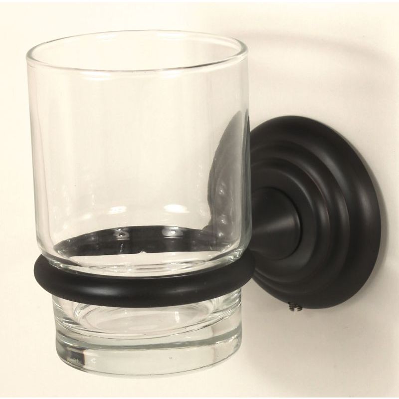 Embassy Tumbler Holder w/Tumbler in Bronze