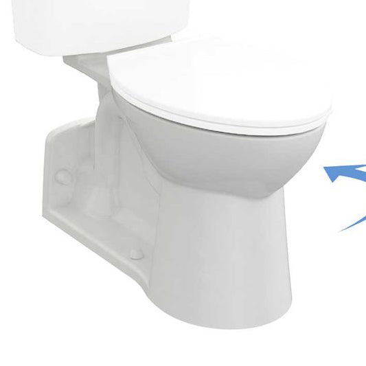 BOWL 3359A.101.020 WHT ELN ADA YORKVILLE VORMAX FLOOR MOUNT