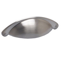 Andante 4-1/16" Cup Pull in Brushed Nickel