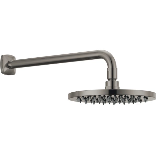 Essential 8" 1-Function Showerhead in Black Onyx, 1.75 gpm