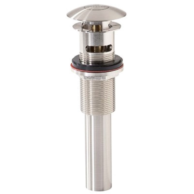 UMBRELLA DRAIN 1-1/4" STN NKL 9297-SN - PUSH-BUTTON CLOSING