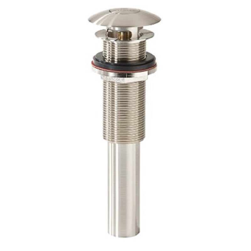UMBRELLA DRAIN 1-1/4" STN NKL 9298-SN - PUSH-BUTTON CLOSING