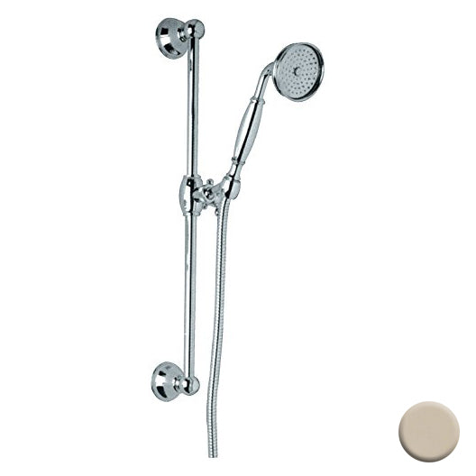 Spa Shower Handshower Set w/22" Slide Bar in Polished Nickel