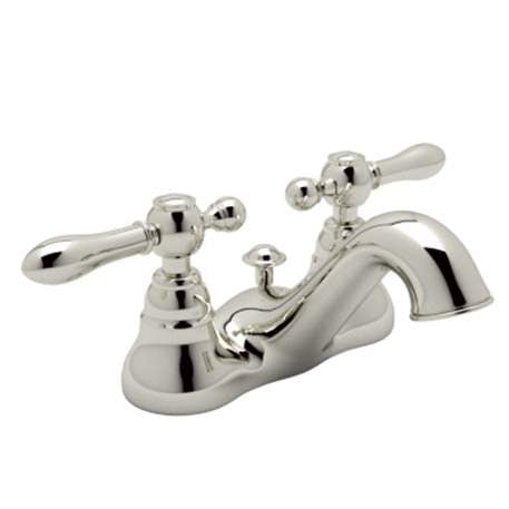 Arcana Centerset Lav Fct in Pol Nickel w/Classic Metal Levers