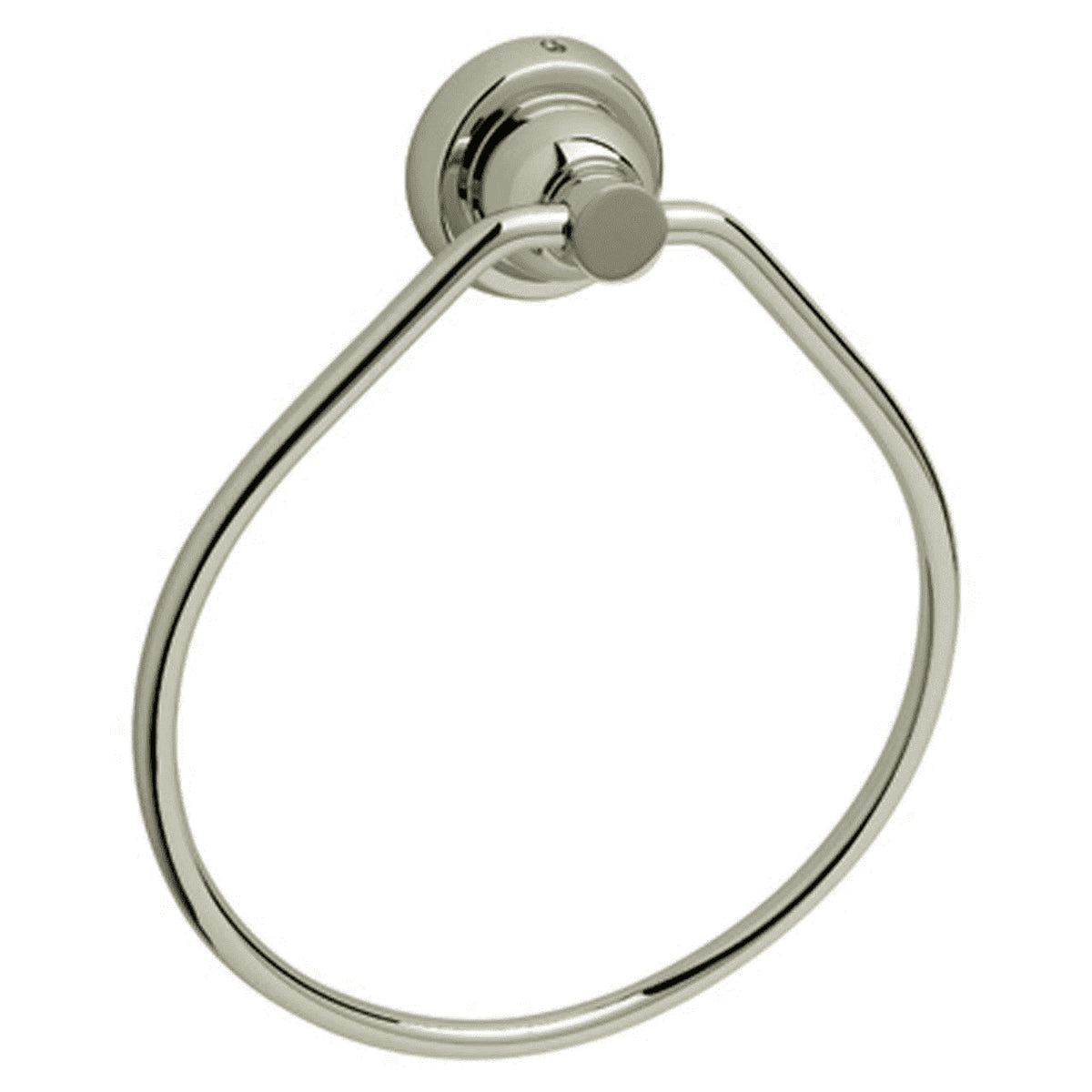 Perrin & Rowe Towel Ring in Satin Nickel