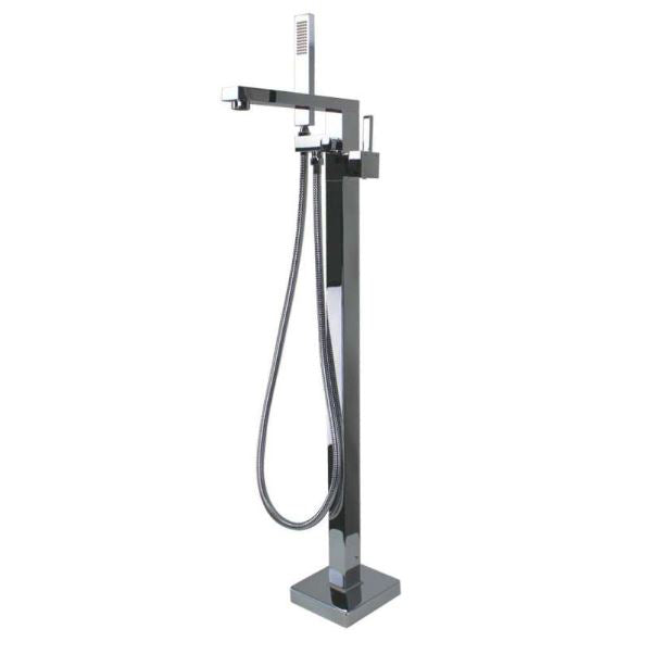 TUB FILLER T4220-PC FREE STANDING W/SPRAY