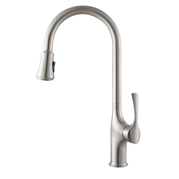 EOS-1 Stainless Steel Pull-Down Kitchen Faucet in Stainless