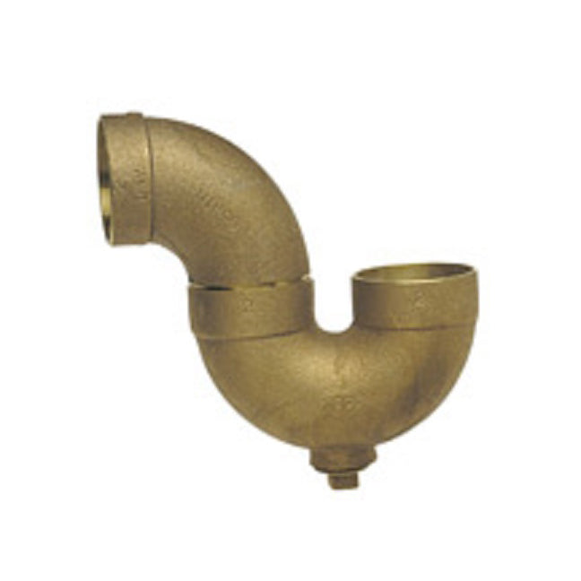 P-TRAP 1-1/2 CAST DWV CXCXCLEANOUT W/PLUG 884