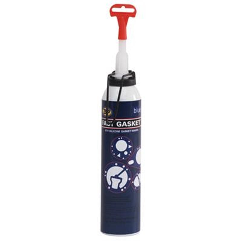 ADHESIVE 8 OZ SILICONE 1435 BLUE - ZEP FAST GASKET MAKER 12/CASE
