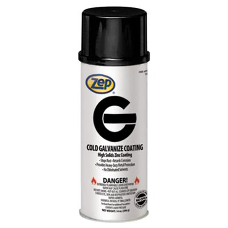 PRIMER 16 OZ ZINC GREY 0190 AEROSOL - ZEP COLD GALVANIZE