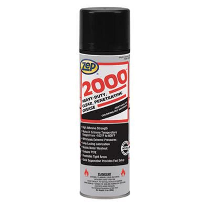 LUBRICANT 24 OZ AMBER 4164 AEROSOL - ZEP 2000 12/CASE
