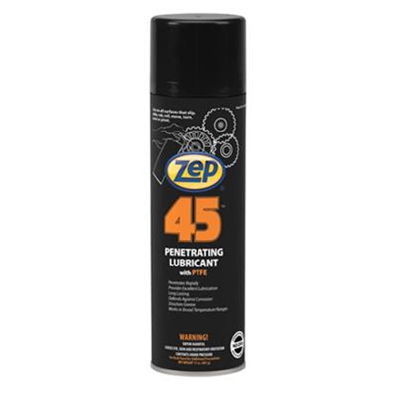 LUBRICANT 24 OZ CLEAR 0174 AEROSOL - ZEP 45 12/CASE