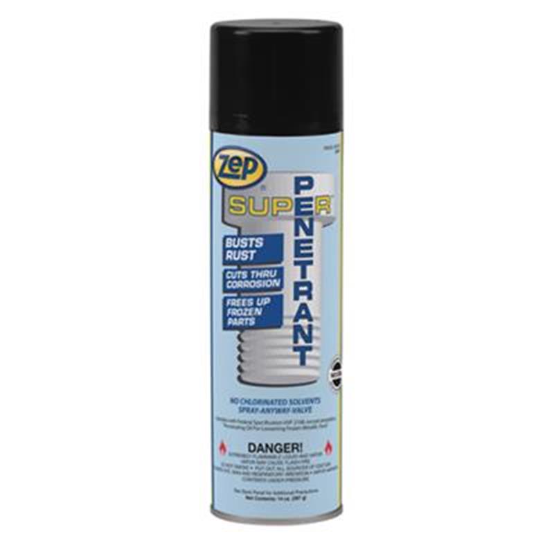 PENETRANT 24 OZ CLEAR 0250 AEROSOL - ZEP SUPER PENETRANT 12/CASE