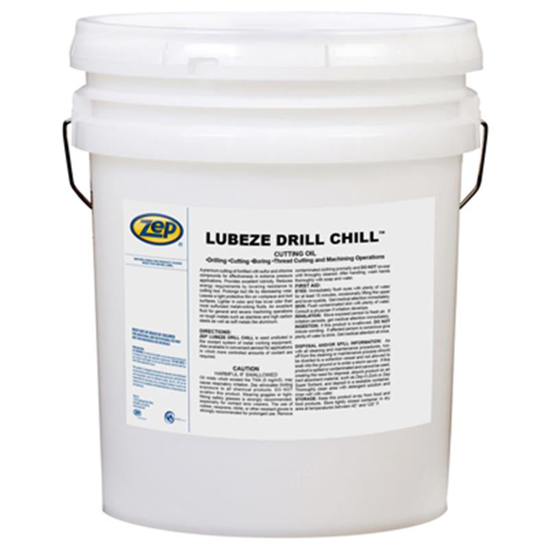 CUTTING OIL 5 GAL AMBER 1378 ZEP DRILL CHILL