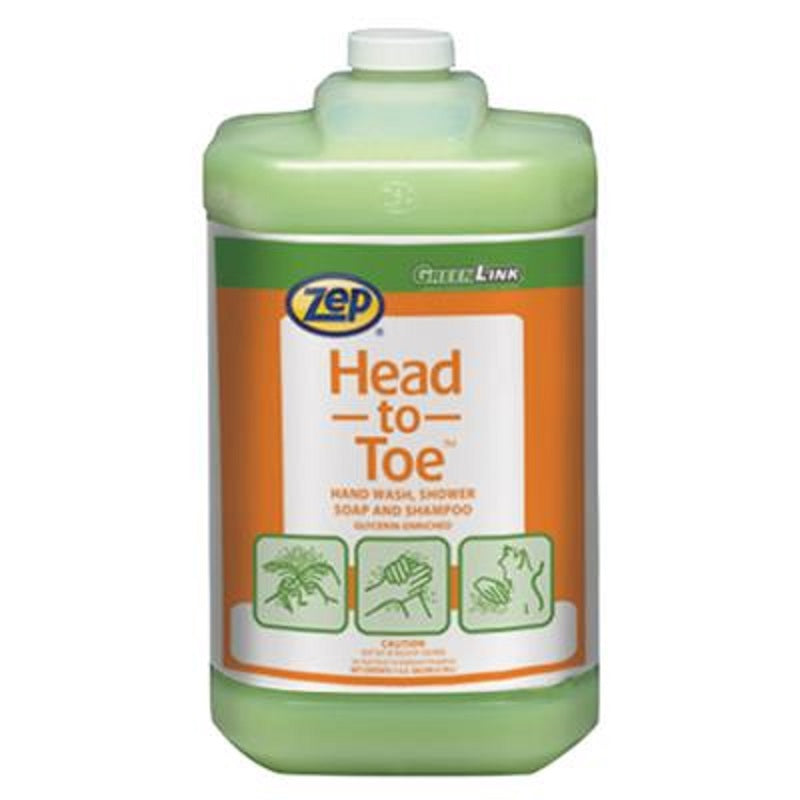 SHAMPOO 1 GAL GREEN 0975 LIQUID - ZEP HEAD-TO-TOE
