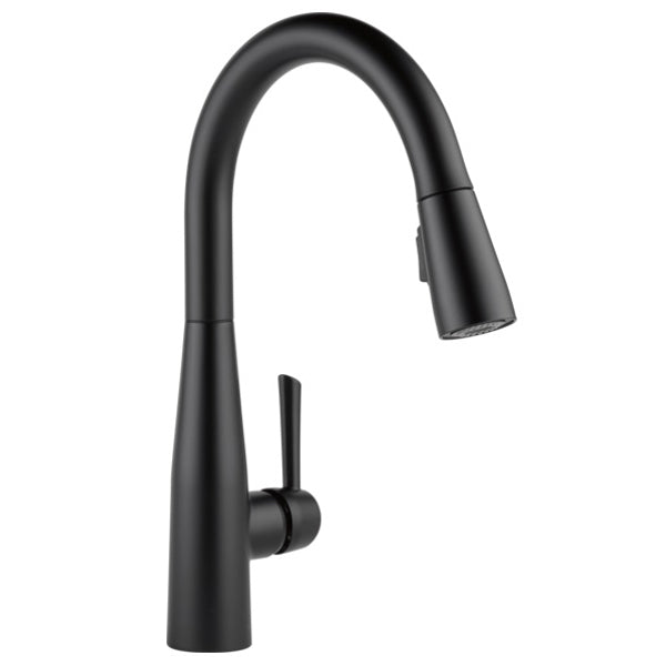 Essa Single Handle Pull-Down Spray Kitchen Faucet Matte Black