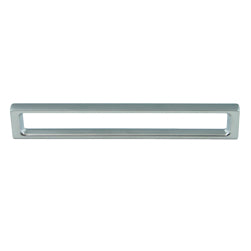 Dual 6-5/8" Pull in Dull Chrome