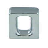 Dual 1" Pull in Dull Chrome