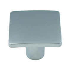 Wave 1-1/4" Knob in Dull Chrome
