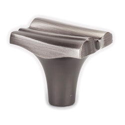 Puritan 1-5/16" Knob in Brushed Tin