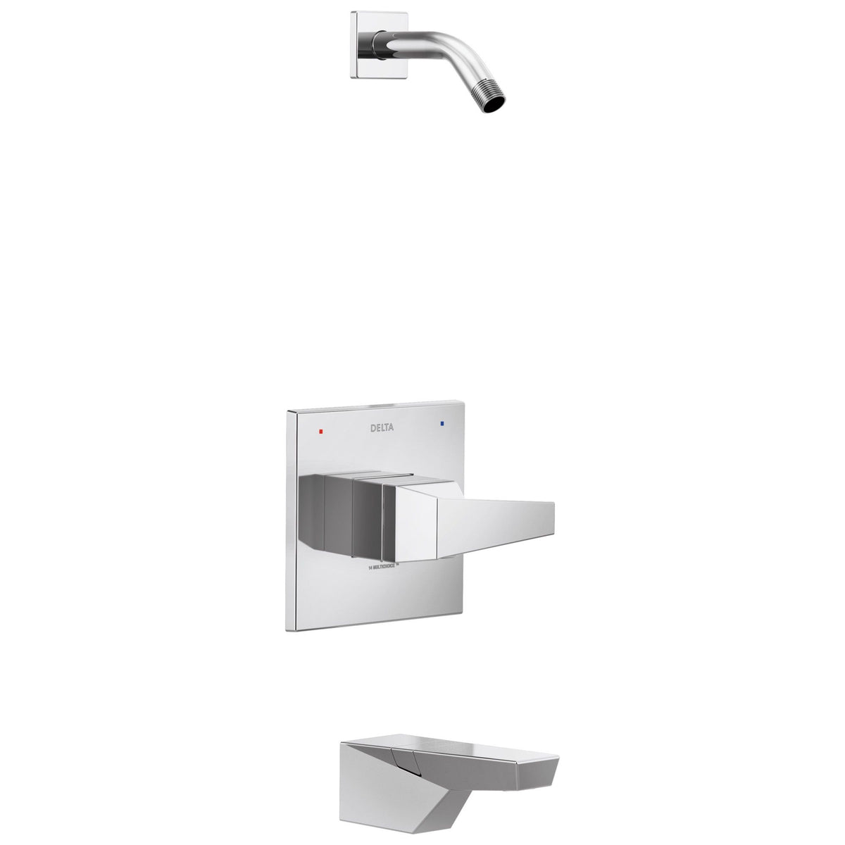 Trillian Tub/Shower Trim In Lumicoat Chrome