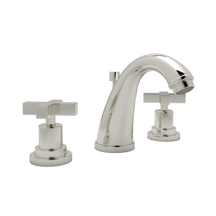 Avanti Widespread Lav Fct in Polished Nickel w/Cross Handles