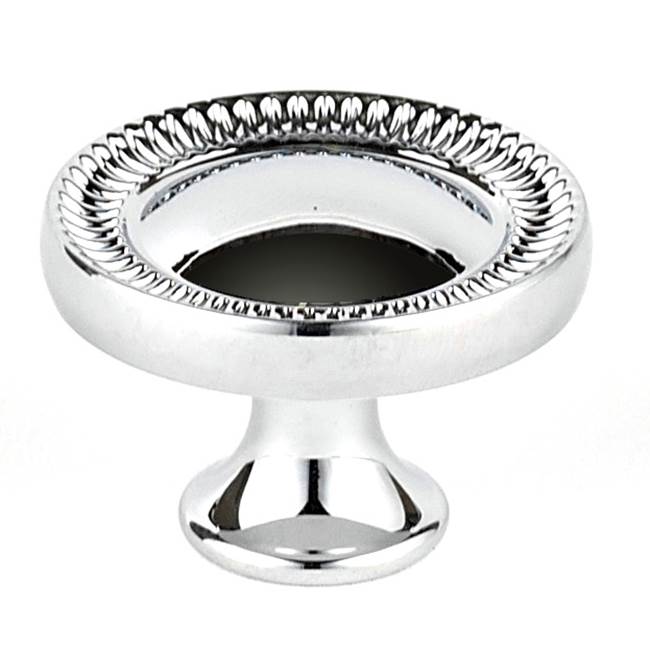 Regal 1-1/4" Knob w/Polished Chrome Finish